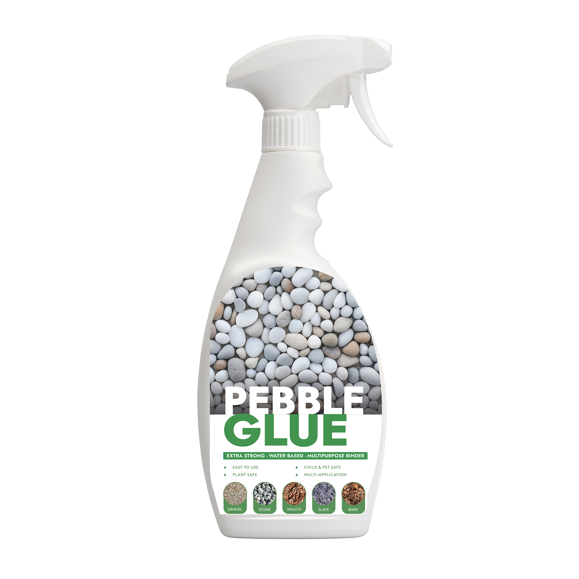 Pebble Glue 1L | Covers 2 SQM | Reliable Fixative for Garden & Landscaping Areas