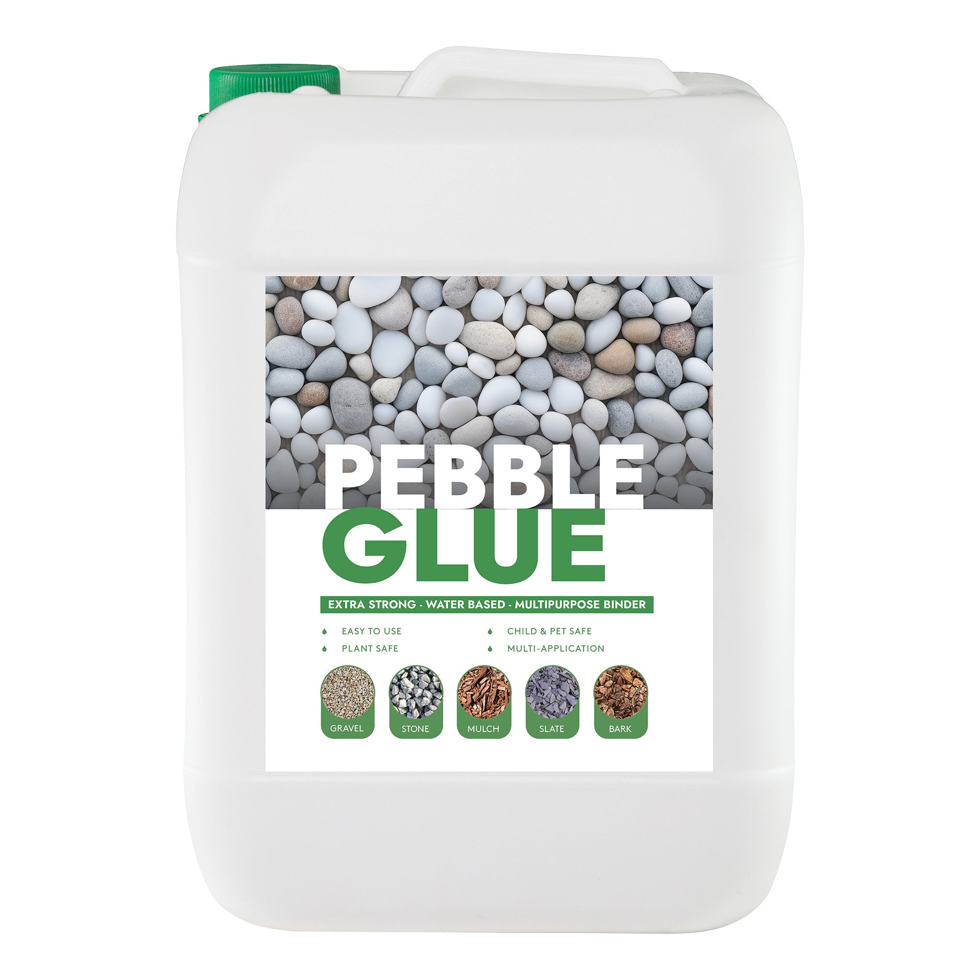 Marble Decorative Aggregate & Pebble Glue Kit | Cream | 3.5–4sqm